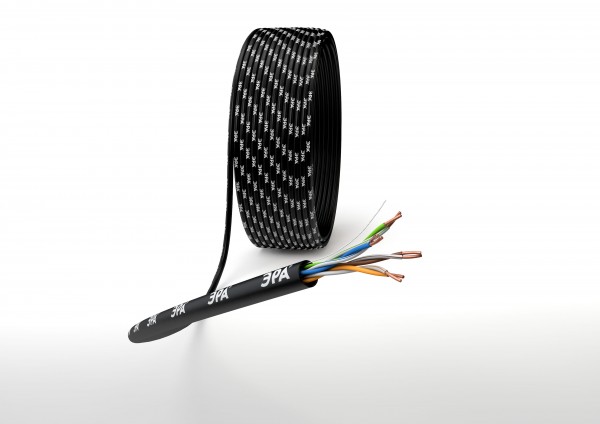 Кабель витая пара ЭРА SIMPLE U/UTP 4x2x24AWG Cat5e CU PE OUTDOOR 305м