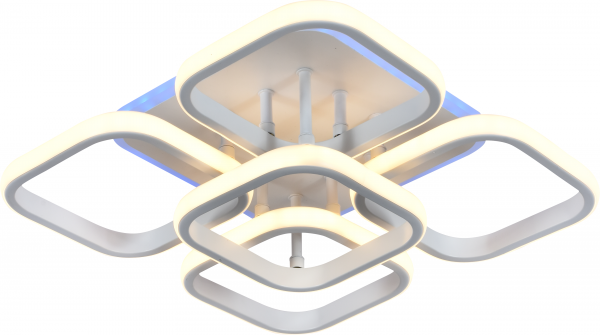 Светильник потолочный Rivoli Hedwig 6058-105 светодиодный с пультом 65 Вт + 8 Вт 4000К - 6000К LED модерн