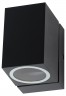 Декоративная подсветка ЭРА WL37 BK MR16/GU10, черный, для интерьера, фасадов зданий