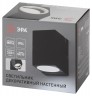 Декоративная подсветка ЭРА WL37 BK MR16/GU10, черный, для интерьера, фасадов зданий