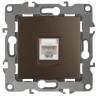 12-3107-13 ЭРА Розетка информационная RJ45, IP20, Эра12, бронза