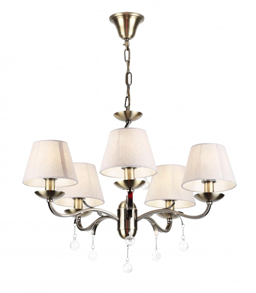Люстра Rivoli Aroma 2039-205 5 * E14 40 Вт классика