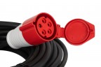 Удлинитель силовой ЭРА IND380-U-1e-5x4-30m-IP44 на 380В в бухте 1 розетка CEE 5P 30м КГ 5х4 32A IP44