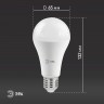 Лампочка светодиодная ЭРА STD LED A65-30W-840-E27 E27 / Е27 30Вт груша нейтральный белый свет
