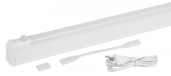 Линейный светодиодный светильник ЭРА LLED-02-08W-4000-MS-W 8Вт 4000K L574мм с датчиком движения