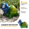 ERAFYS01-06 ЭРА Садовый светильник Черепаха на солнечной батарее, полистоун, 13 см