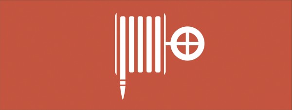 Самоклеящаяся этикетка ЭРА INFO-SSA-105 350х130мм Пожарный гидрант SSA-101