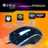 Клавиатура и мышь комплект Intro DX850 игровые 1200-3600dpi + коврик + гарнитура черный