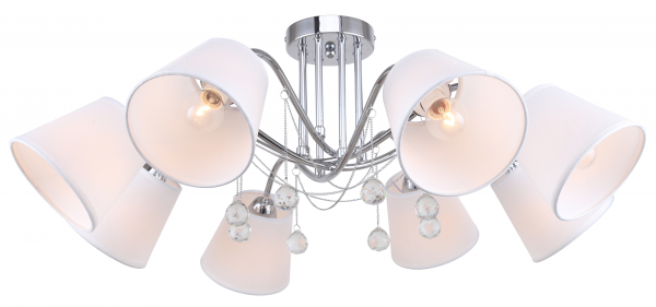 Люстра Rivoli Betsy 2069-308 8 х Е14 40 Вт классика (дублер)