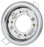 KL35 SL/CH Светильник ЭРА под лампу Gx53,220V, 13W,серебро/хром