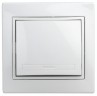 1-101-01 Intro Выключатель, 10А-250В, IP20, СУ, Plano, белый