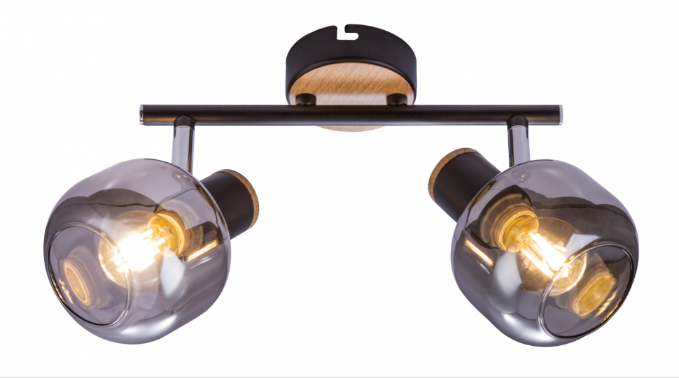 Светильник настенно-потолочный спот Rivoli Dorkas 7026-702 2 х E14 40 Вт поворотный