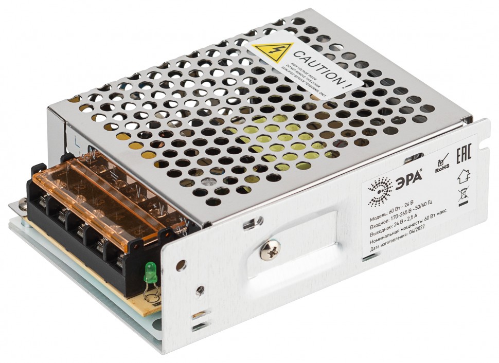 ЭРА Источник питания LP-LED-60W-IP20-24V-M