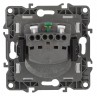 12-2101-04 ЭРА Розетка 2P+E Schuko, 16A-250В, IP20, Эра12, шампань