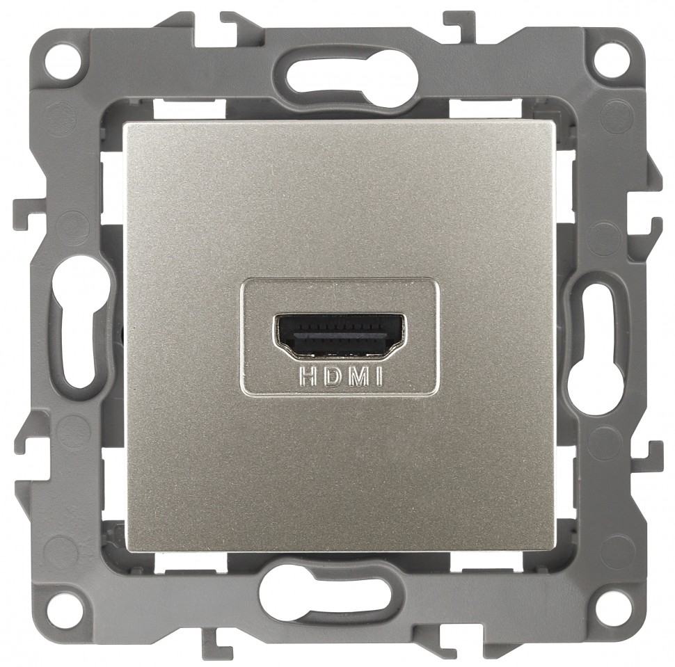 12-3114-15 ЭРА Розетка HDMI, IP20, Эра12, перламутр